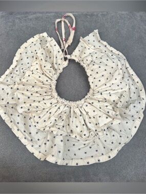 Vintage starry pierrot ruffle clown collar